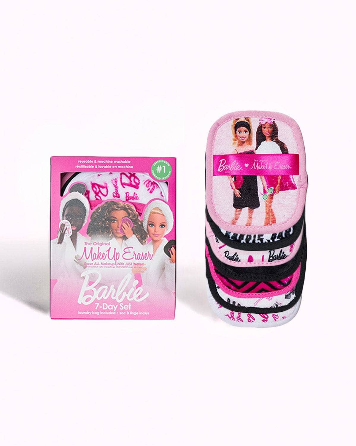 Barbie © 7-Day MakeUp Eraser Gift Set – Green Bubble Gorgeous
