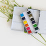 12 Color Mini-Travel Watercolor Paint Palette