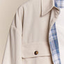 Reversible Corduroy and Plaid Button Down Shirt
