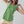 WASHED LOOSE FIT RACERBACK V-NECK TANK TOP: BLUE