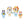 Moose Toys Bluey 4-Pack Figurine Set