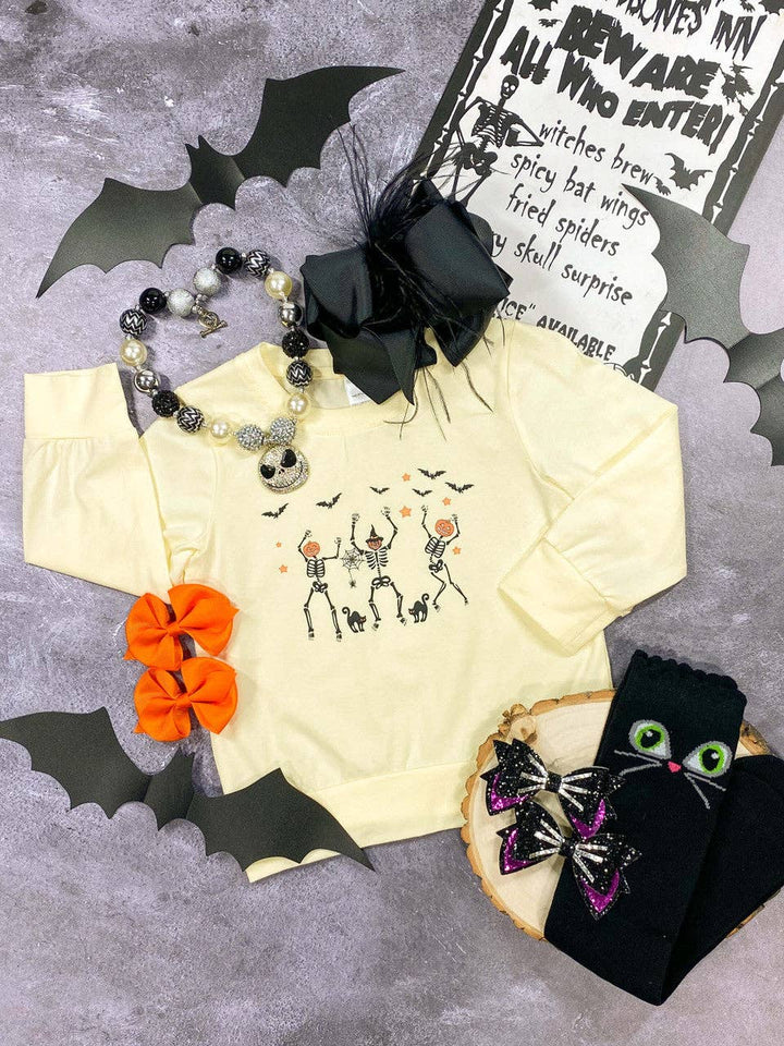 Dancing Skeletons Long Sleeved Shirt