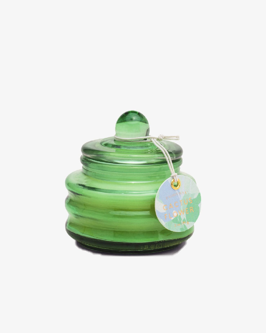 Cactus Flower Candle - Green Beam