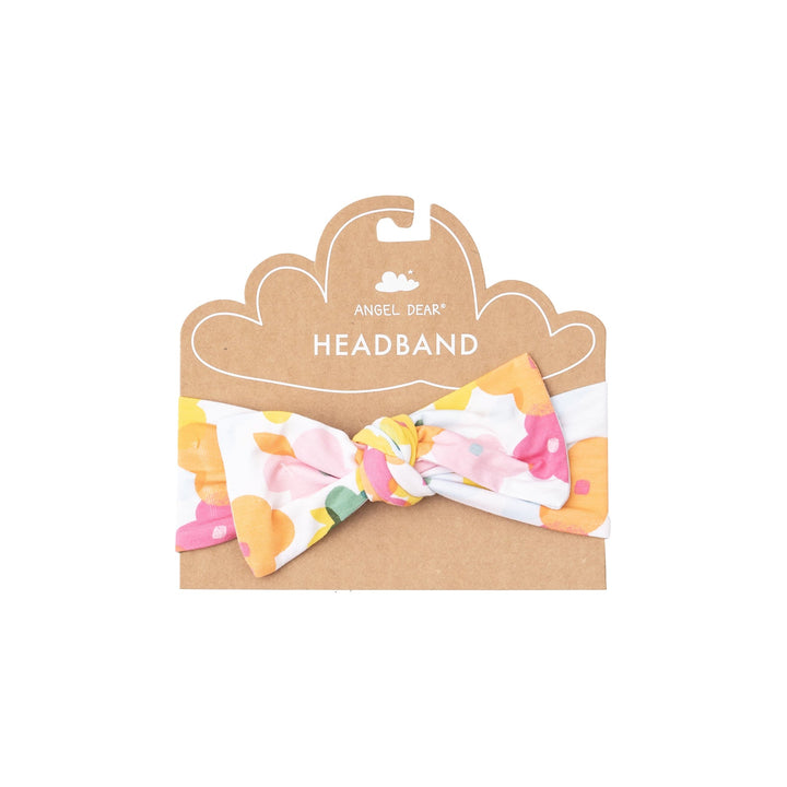 paper floral headband 0-12M