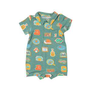 Camp Patches Polo Shortie 12-18M