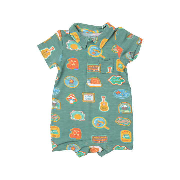 Camp Patches Polo Shortie 12-18M