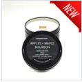 Apples + Maple Bourbon Wood Wick Travel Soy Candle 6 oz.