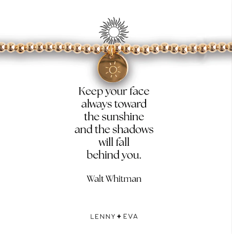 Sun Bracelet, Keep Your Face