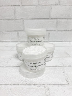 Rosemary Peppermint Whipped Soap