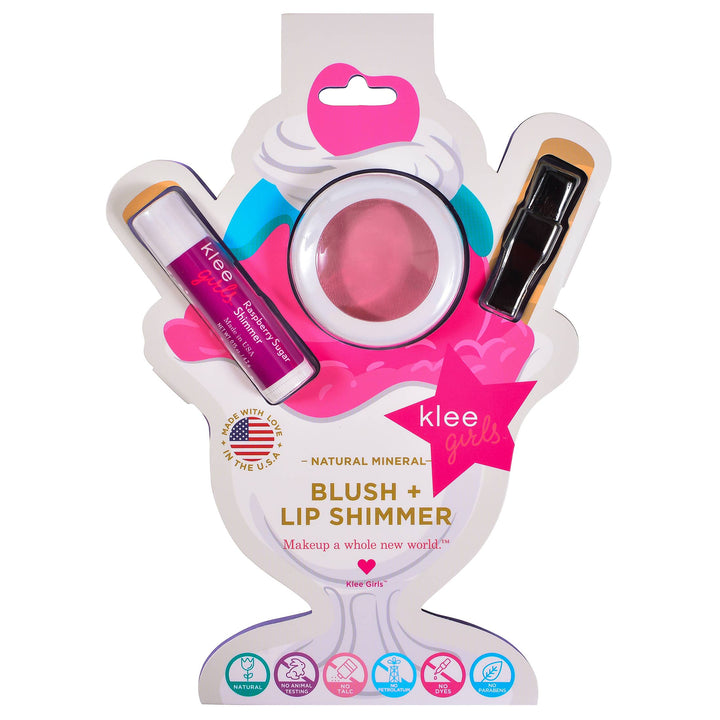 Klee Naturals - Cotton Candy Glow - Klee Girls Natural Blush Lip Shimmer