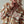 AZTEC PRINT SHERPA CROPPED JACKET: KHAKI