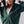 EMILY OVERSIZED VINTAGE ZIP UP HOODIE: GREEN