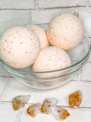 Energy Crystal Bath Bomb, Essential Oil Bath Fizz