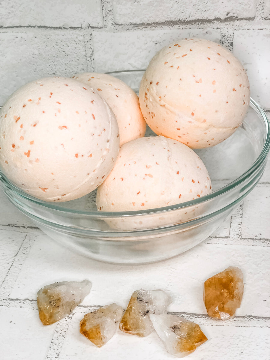 Energy Crystal Bath Bomb, Essential Oil Bath Fizz